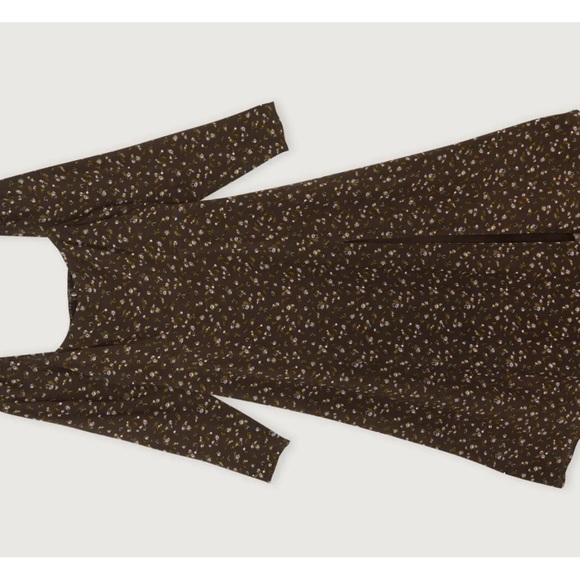 FLORAL MIDI DRESS - Picture 5 of 7